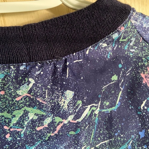 Vintage Sunderland of Scotland Womens Cosmic Windbreaker Waterproof Jacket Sz L - Picture 9 of 13